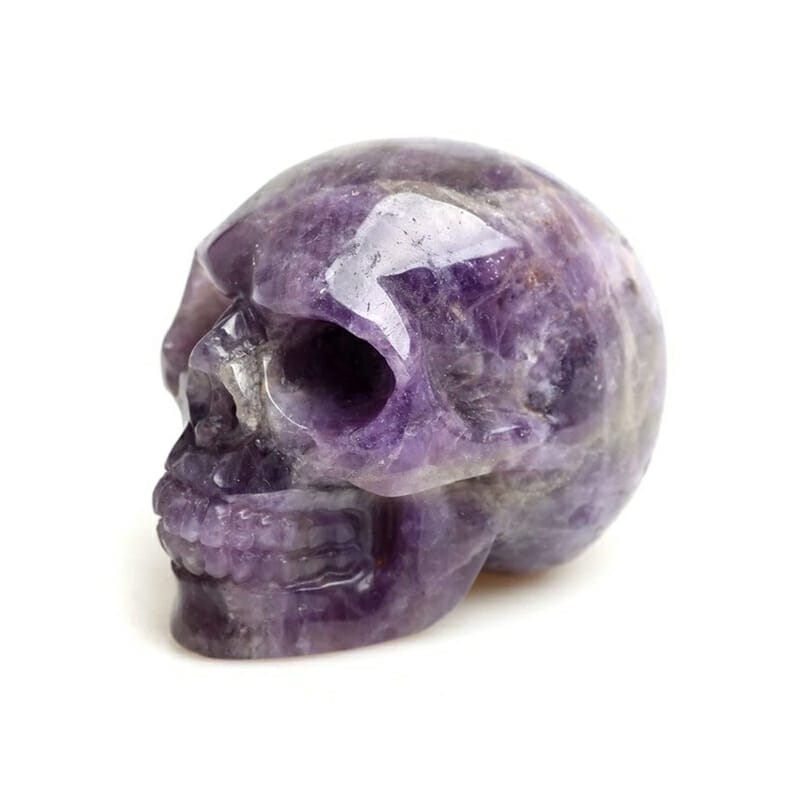 Amethyst Skull
