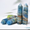 Blue Onyx Crystal Point Tower