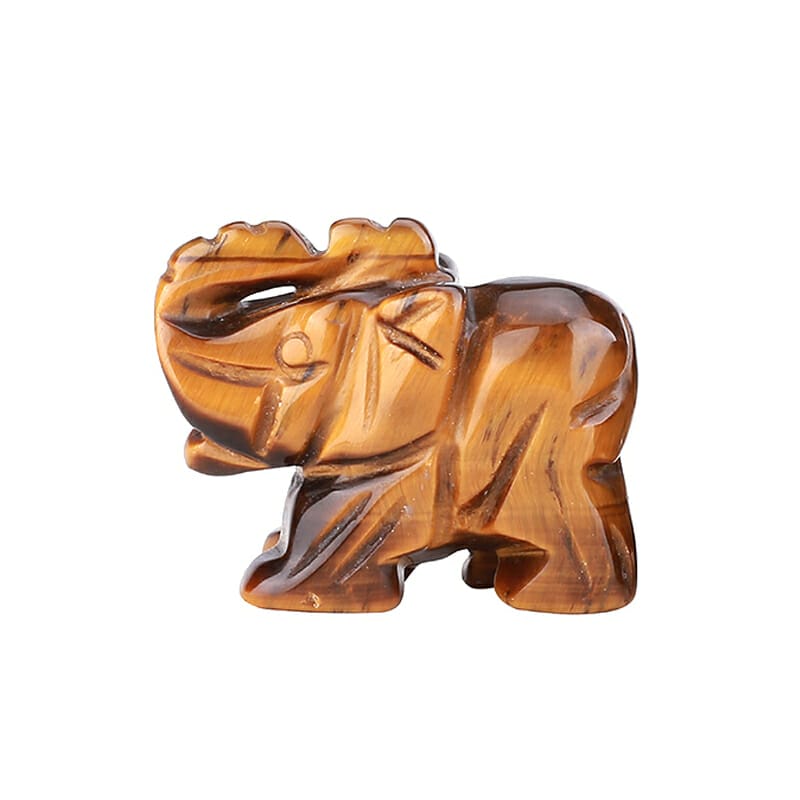 Bulk Tiger Eye Elephant Wholesale Manufacturer | YLELY