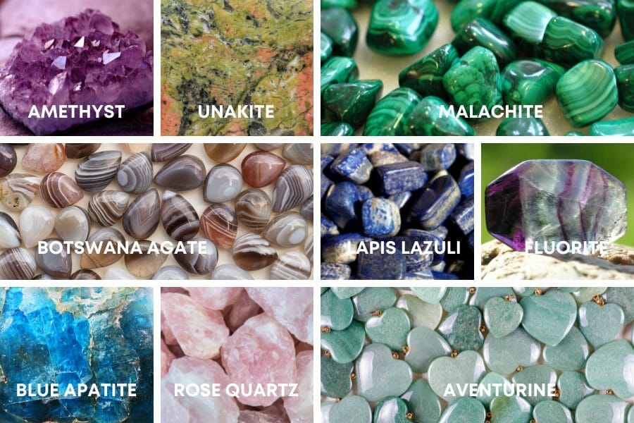 part of gemstones types